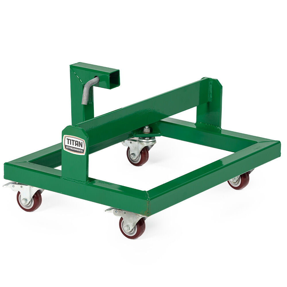 SCRATCH AND DENT - Suitcase Weight Cart with Receiver | Green - FINAL SALE