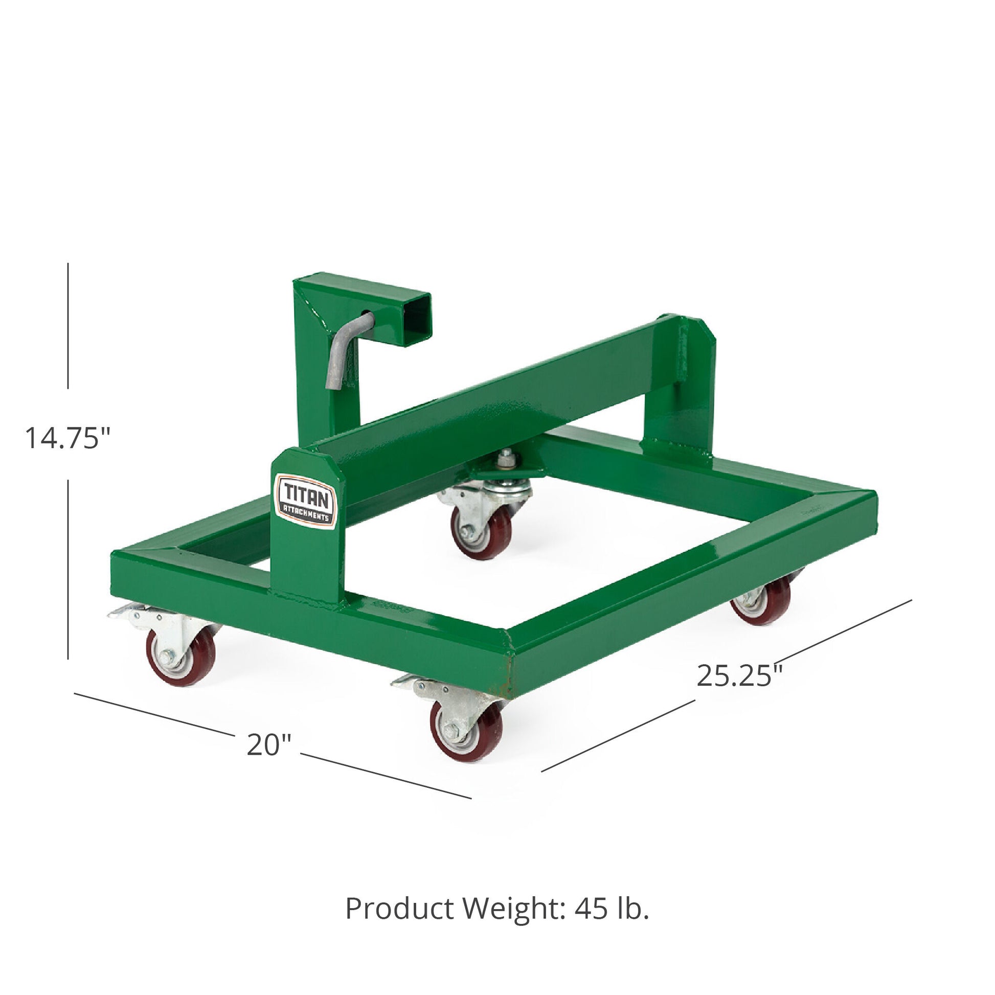 SCRATCH AND DENT - Suitcase Weight Cart with Receiver