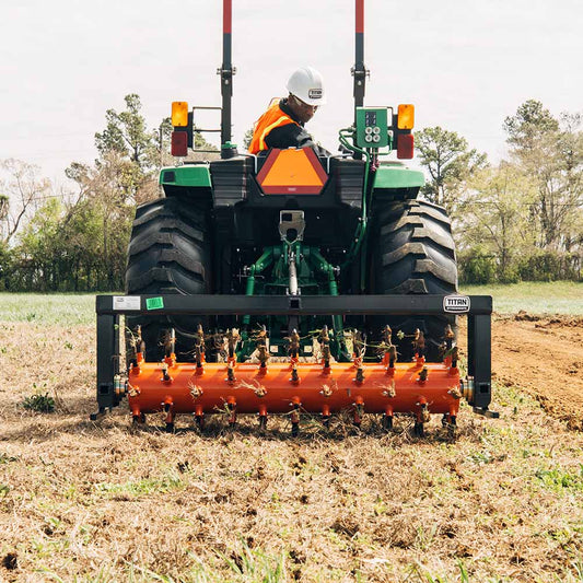Drum Plug Aerator | 50" view 2