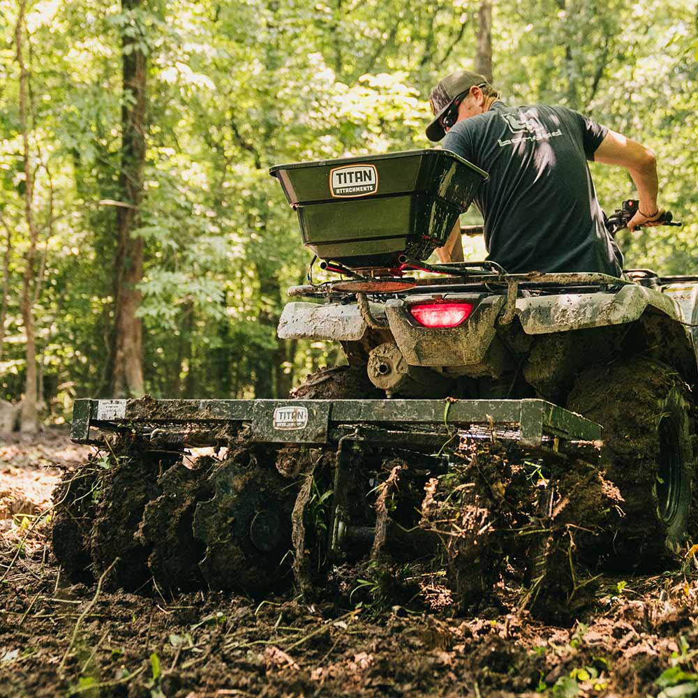 4 FT ATV Notched Disc Harrow