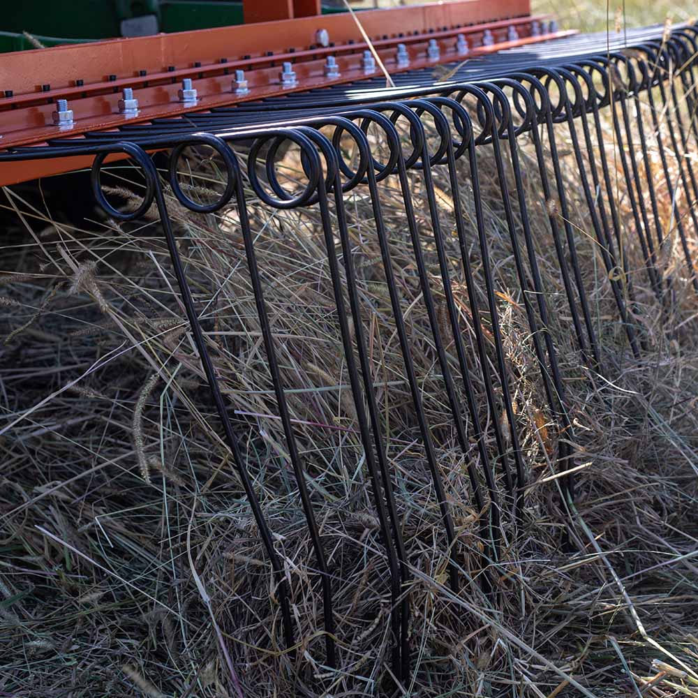 Three Point Rake 97045 3 Point Pine Straw Needle Rake - Fits Category 1 Tractors - Coil Spring ...
