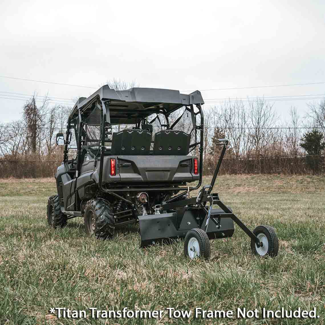 SCRATCH AND DENT - 4' Grader Blade Add On For Transformer Tow Frame – Attachment Only - FINAL SALE