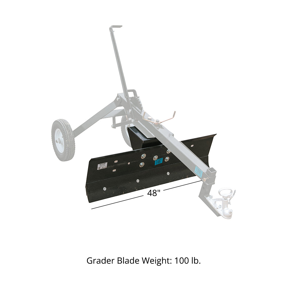 Grader Blade Add-On For Transformer Tow Frame | 4' - view 6