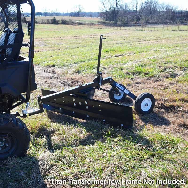 SCRATCH AND DENT - 6' Grader Blade Add On For Transformer Tow Frame – Attachment Only - FINAL SALE - view 3