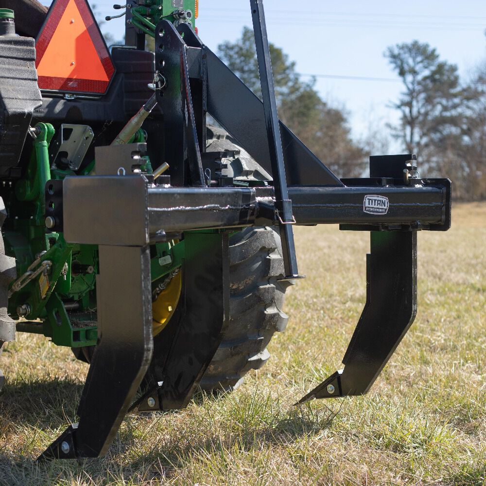 3 Shank Subsoiler, Category 1 and 2, 3 Point Quick Hitch Compatible - view 2