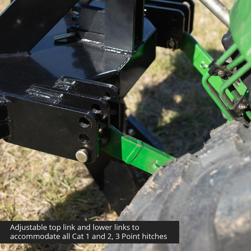 3 Shank Subsoiler Ground Ripper Fits Category 1 and 2, 3 Point Quick ...