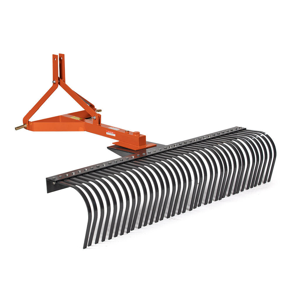 3 Point Landscape Rakes, Optional Bolt-On Wheels - Rake Length: 6' - Optional Bolt-On Wheels: No | 6' / No - view 64