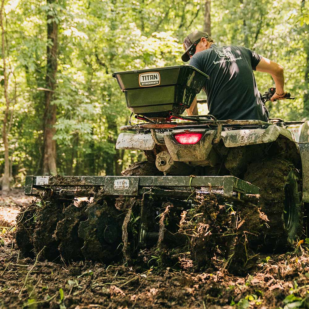 80 LB ATV Broadcast Spreader