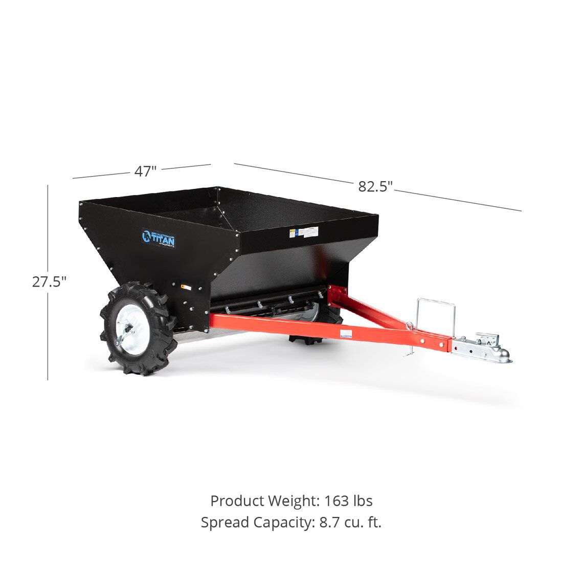 SCRATCH AND DENT - Compact 35-in Manure Spreader - FINAL SALE - view 2