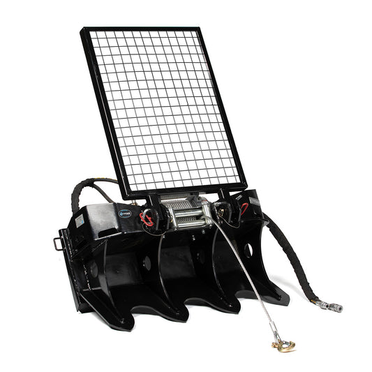 7.5 Ton Skid Steer Logging Winch view 1