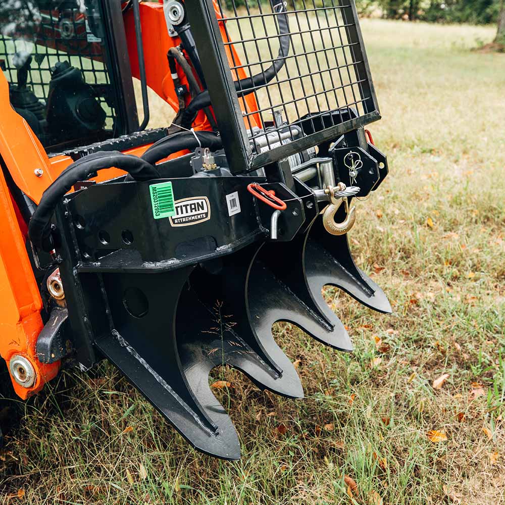 7.5 Ton Skid Steer Logging Winch - view 7