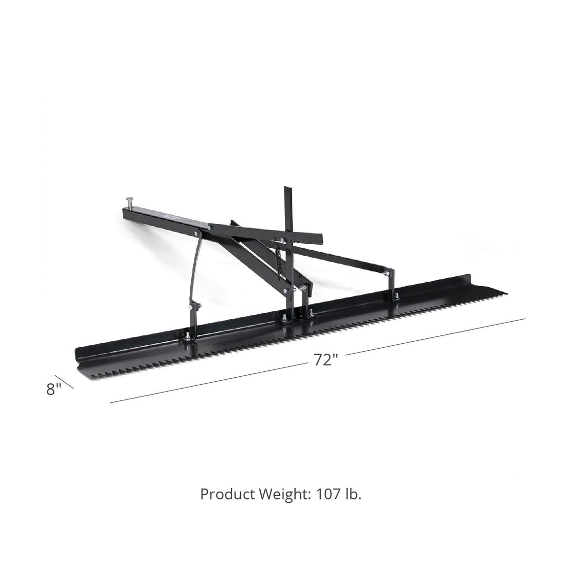 SCRATCH AND DENT - 72" Arena Harrow Rake Attachment - FINAL SALE - view 2