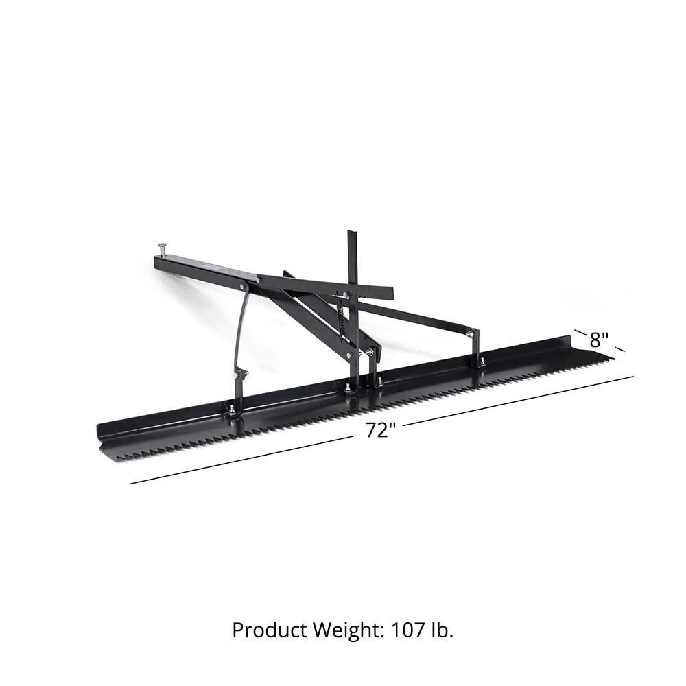 72" Arena Harrow Rake Attachment - view 8