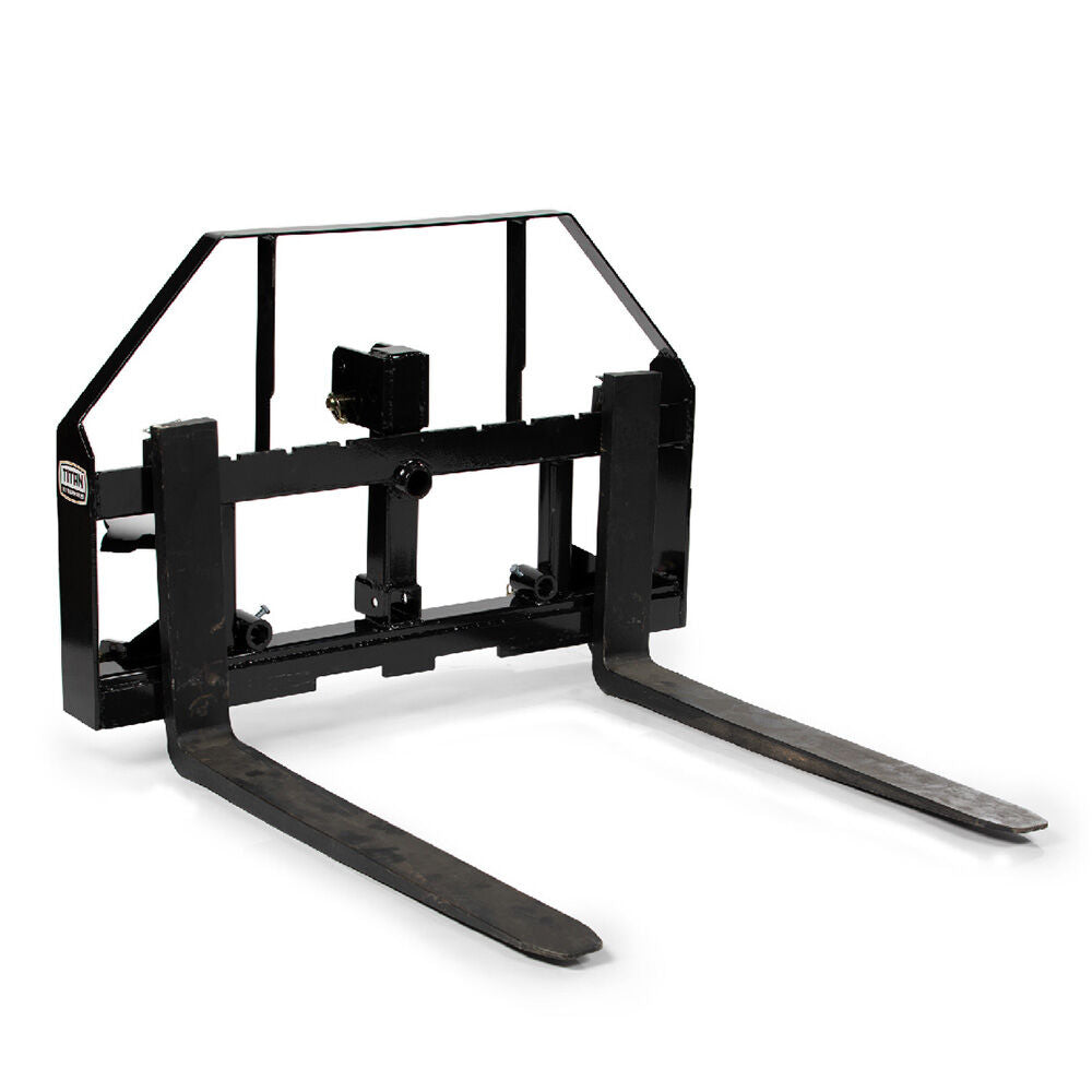 Standard Series 3 Point Pallet Fork Frame Attachment, Fits Cat I & II Tractors | 36" - view 1