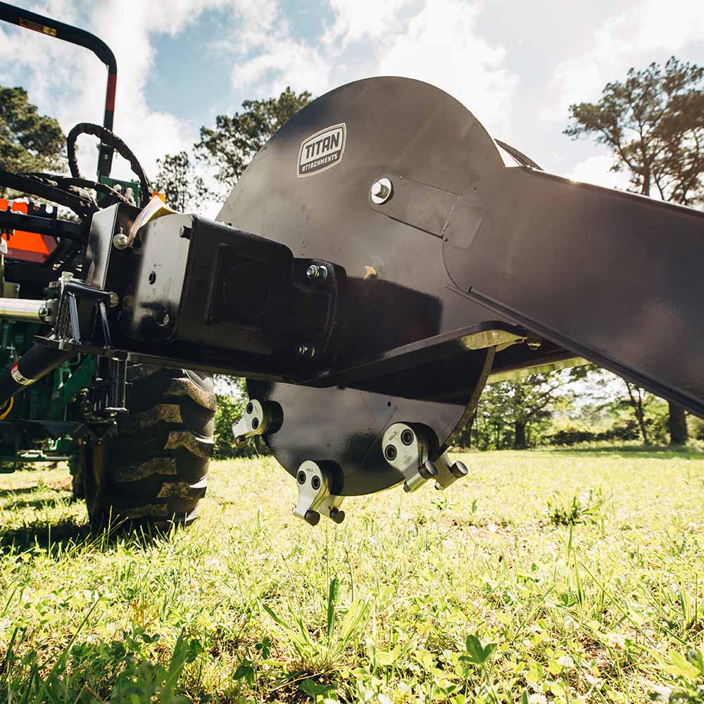 3-Point PTO Stump Grinder for Tractors | Titan Attachments