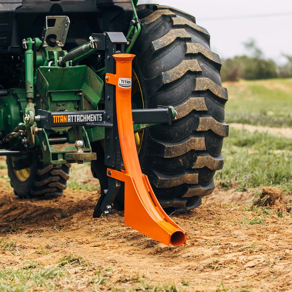 Subsoiler Implement Single Tine Subsoiler with Optional Pipe Layer Attachment | Titan ...