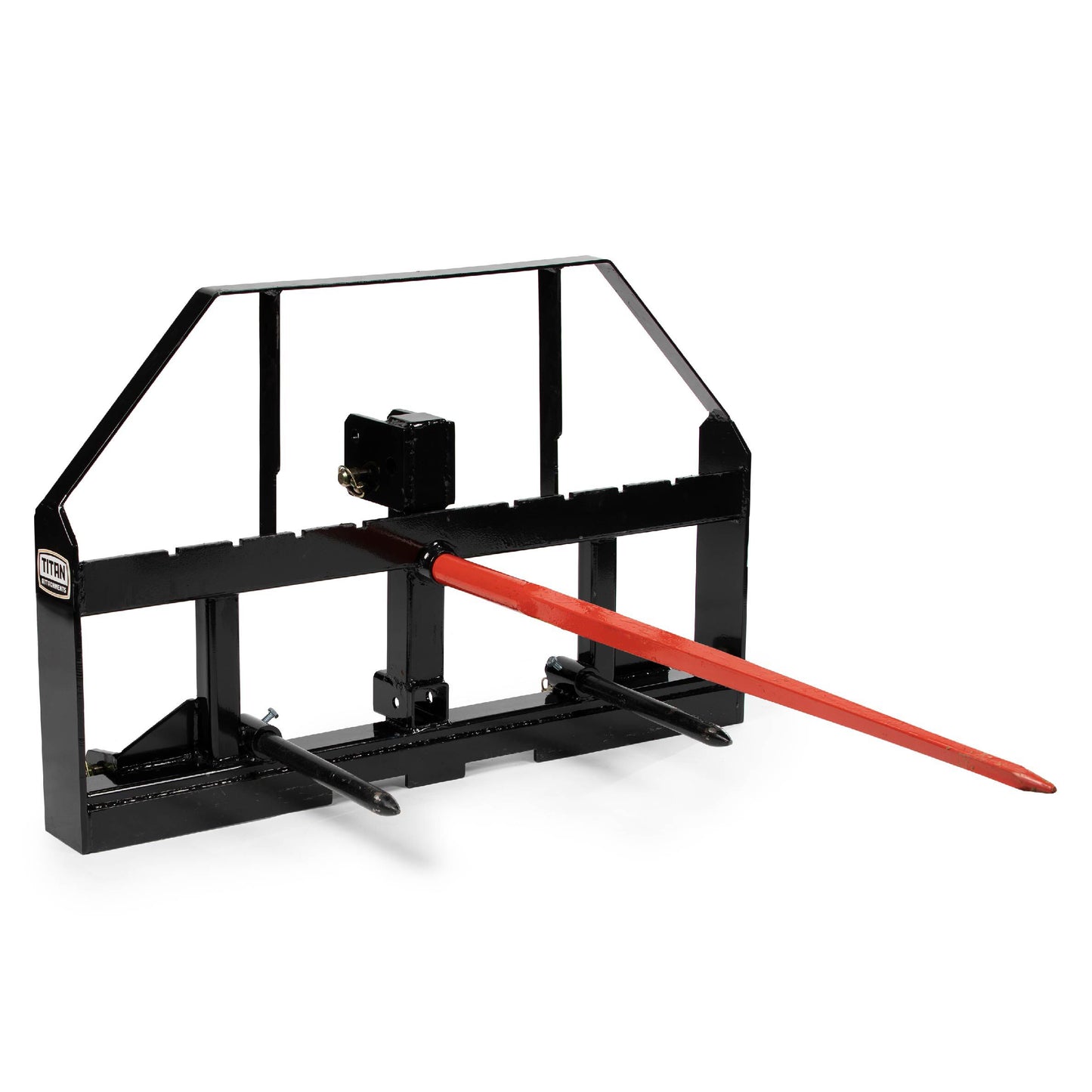 Standard Series 3 Point Hay Frame Attachment Fits Cat I & II Tractors - Hay Bale Spear Length: 49" Main Spear + 17.5" Stabilizers | 49" Main Spear + 17.5" Stabilizers - view 25