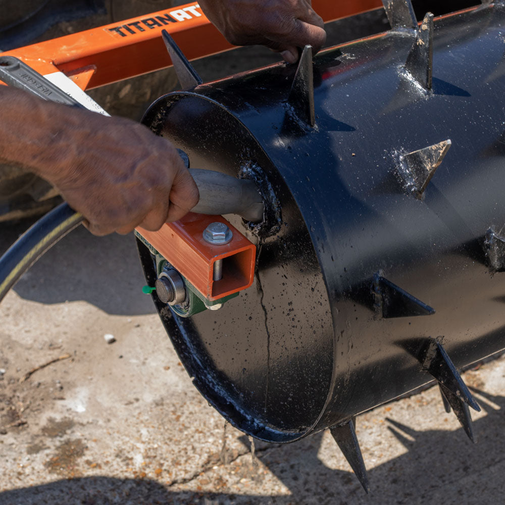 3 Point Drum Spike Aerators Fit Cat 1 and 2 Tractors | 5' - view 10