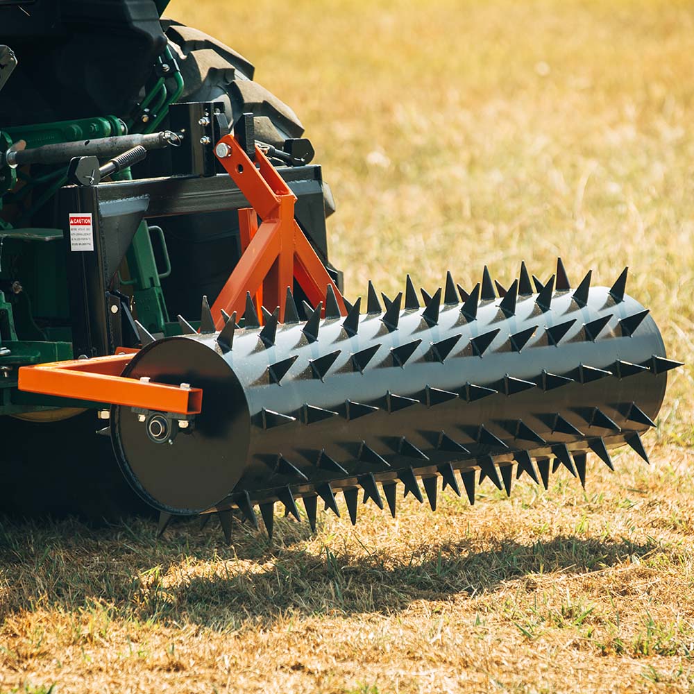 3 Point Drum Spike Aerators Fit Cat 1 and 2 Tractors | 6'