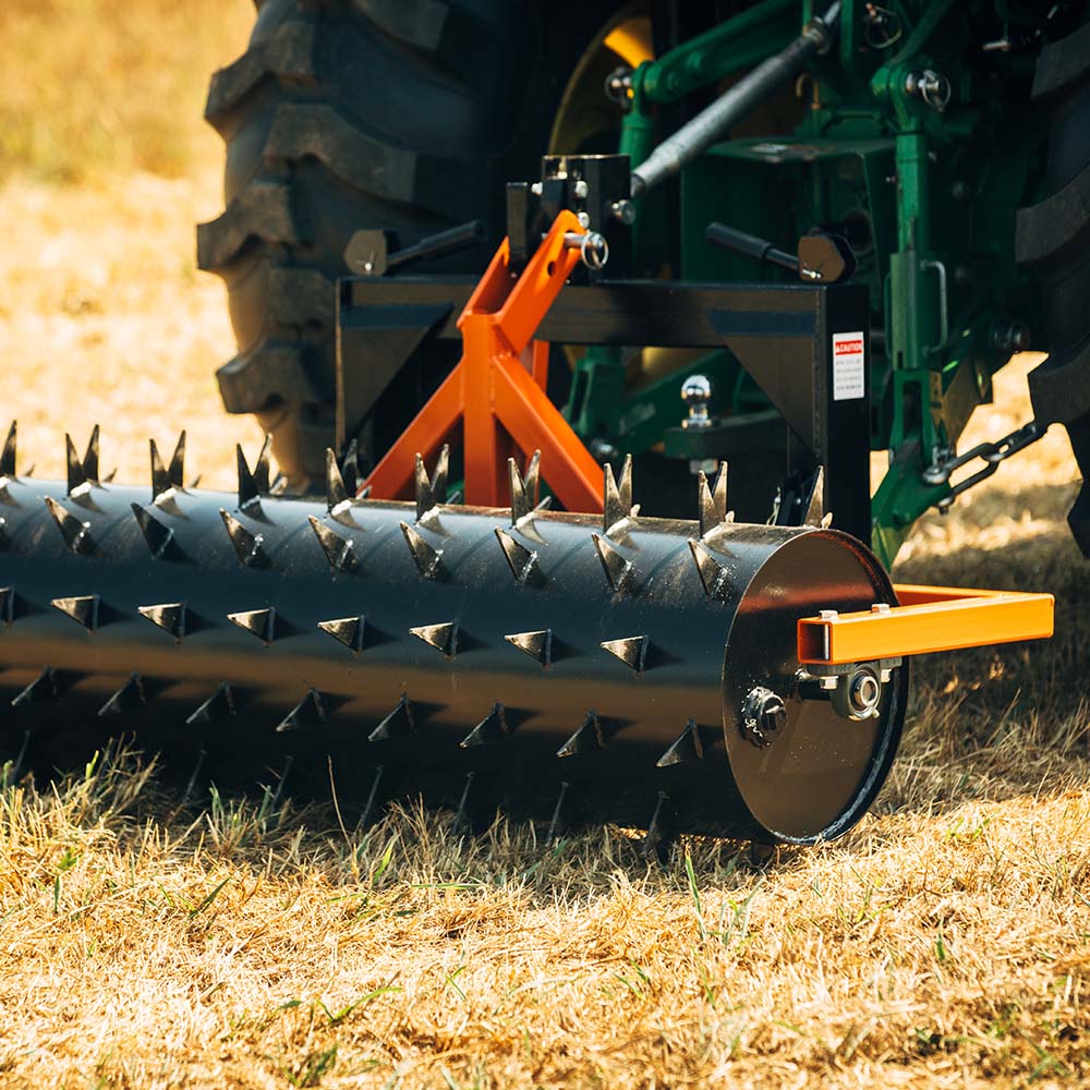 3 Point Drum Spike Aerators Fit Cat 1 and 2 Tractors | 6' - view 18