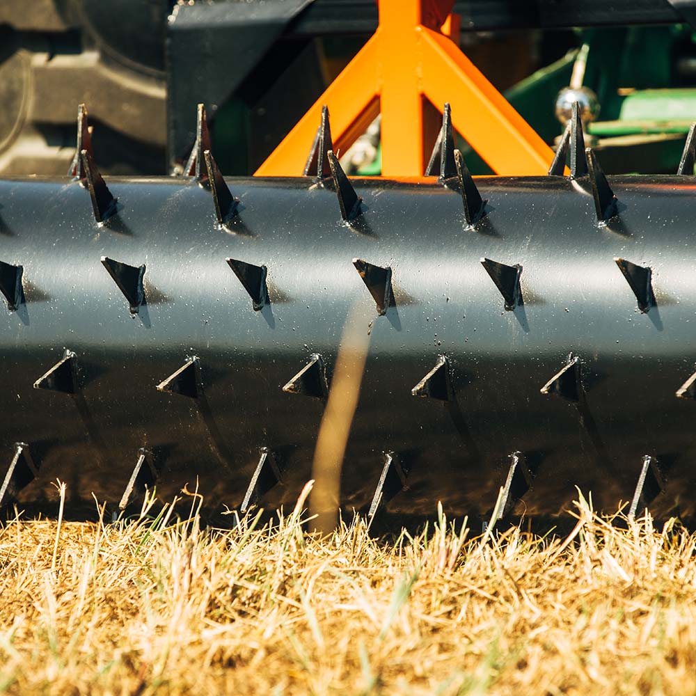 3 Point Drum Spike Aerators Fit Cat 1 and 2 Tractors | 6'