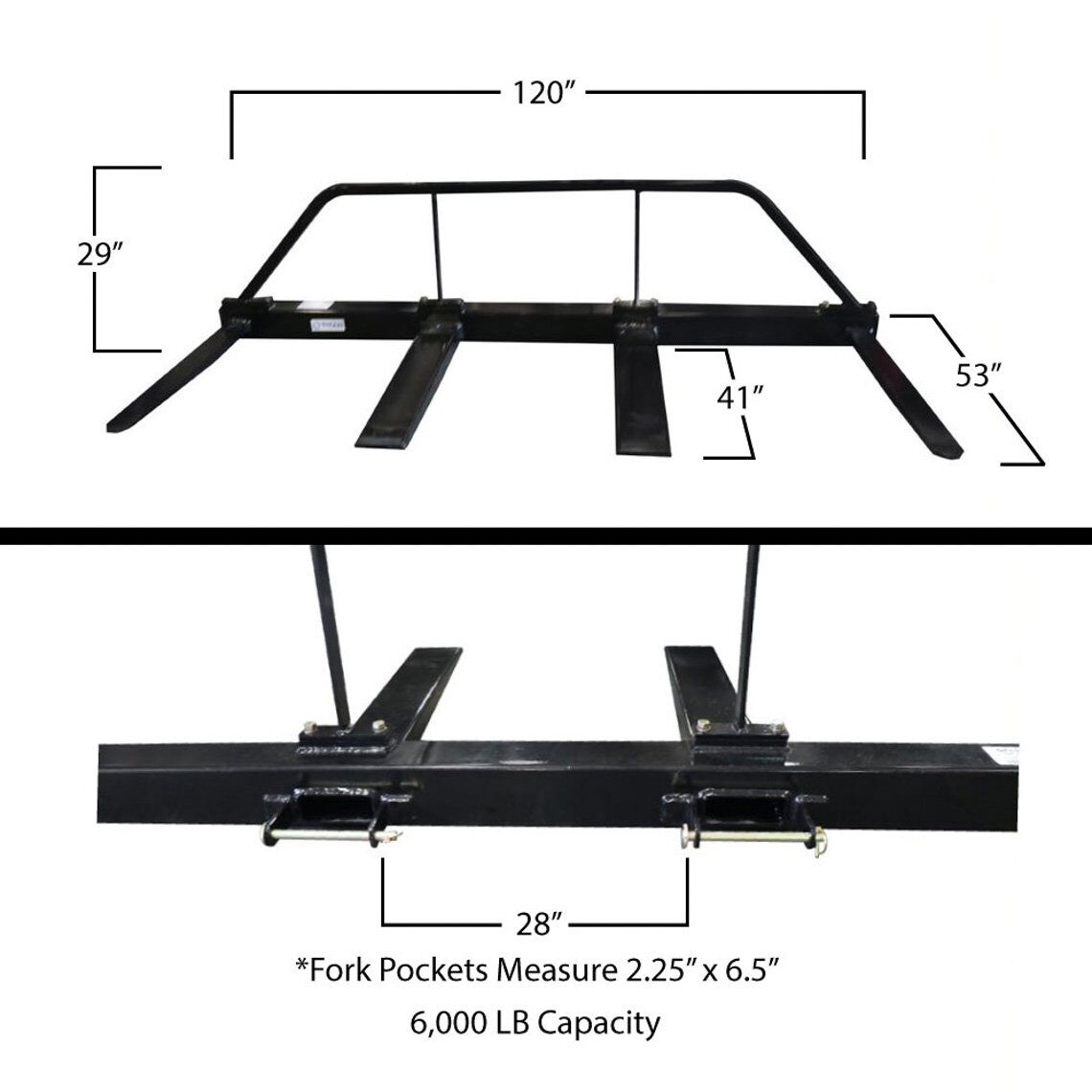 SCRATCH AND DENT - 10’ Fixed Fork Spreader - FINAL SALE - view 2