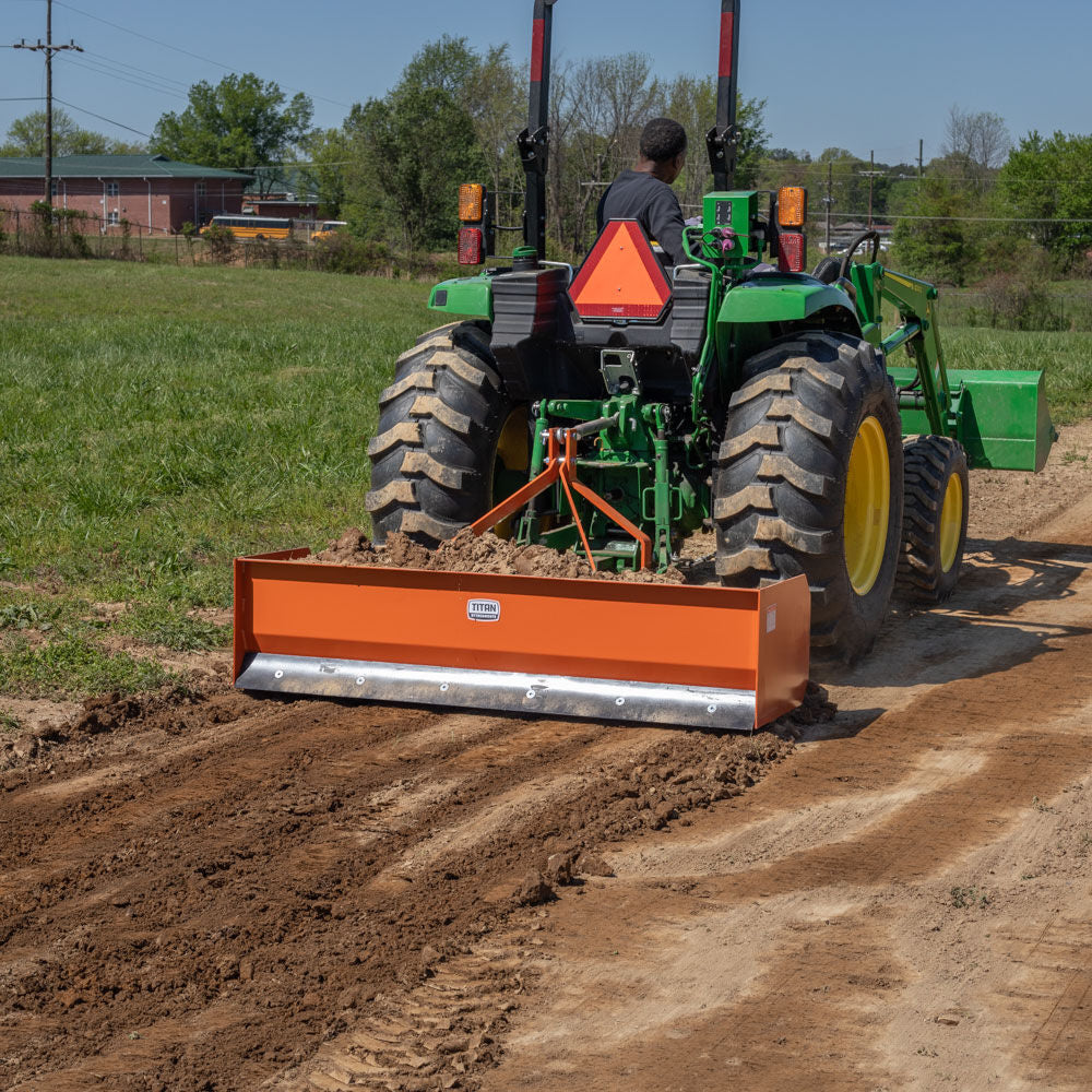 SCRATCH AND DENT - Titan 7' Box Blade Tractor Attachment - FINAL SALE - view 4