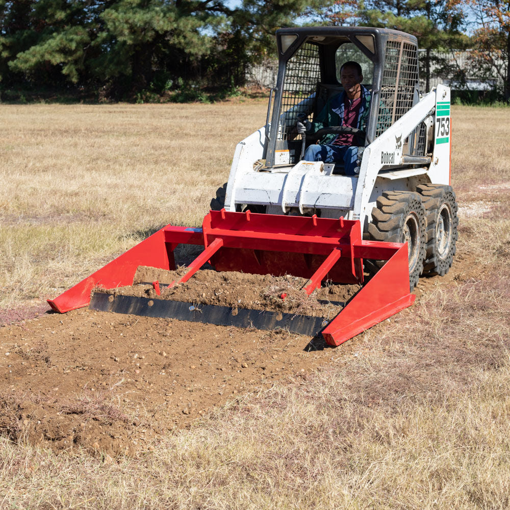 SCRATCH AND DENT - 72" Skid Steer Grader - FINAL SALE - view 2