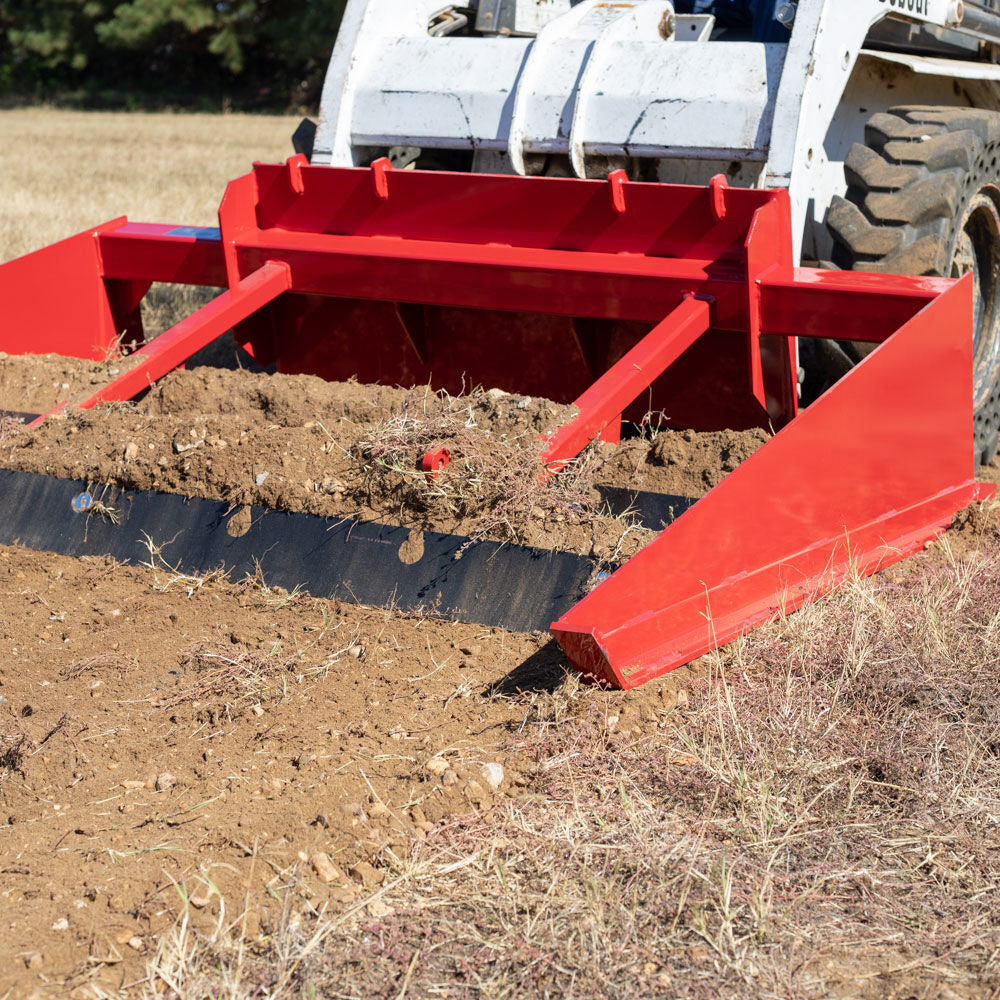 SCRATCH AND DENT - 72" Skid Steer Grader - FINAL SALE - view 4