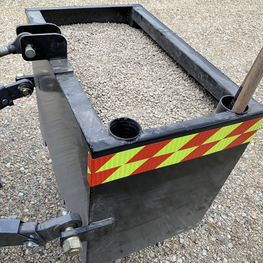 SCRATCH AND DENT - Ballast Box 3 Point Category 2 Tractor Attachment - FINAL SALE - view 8