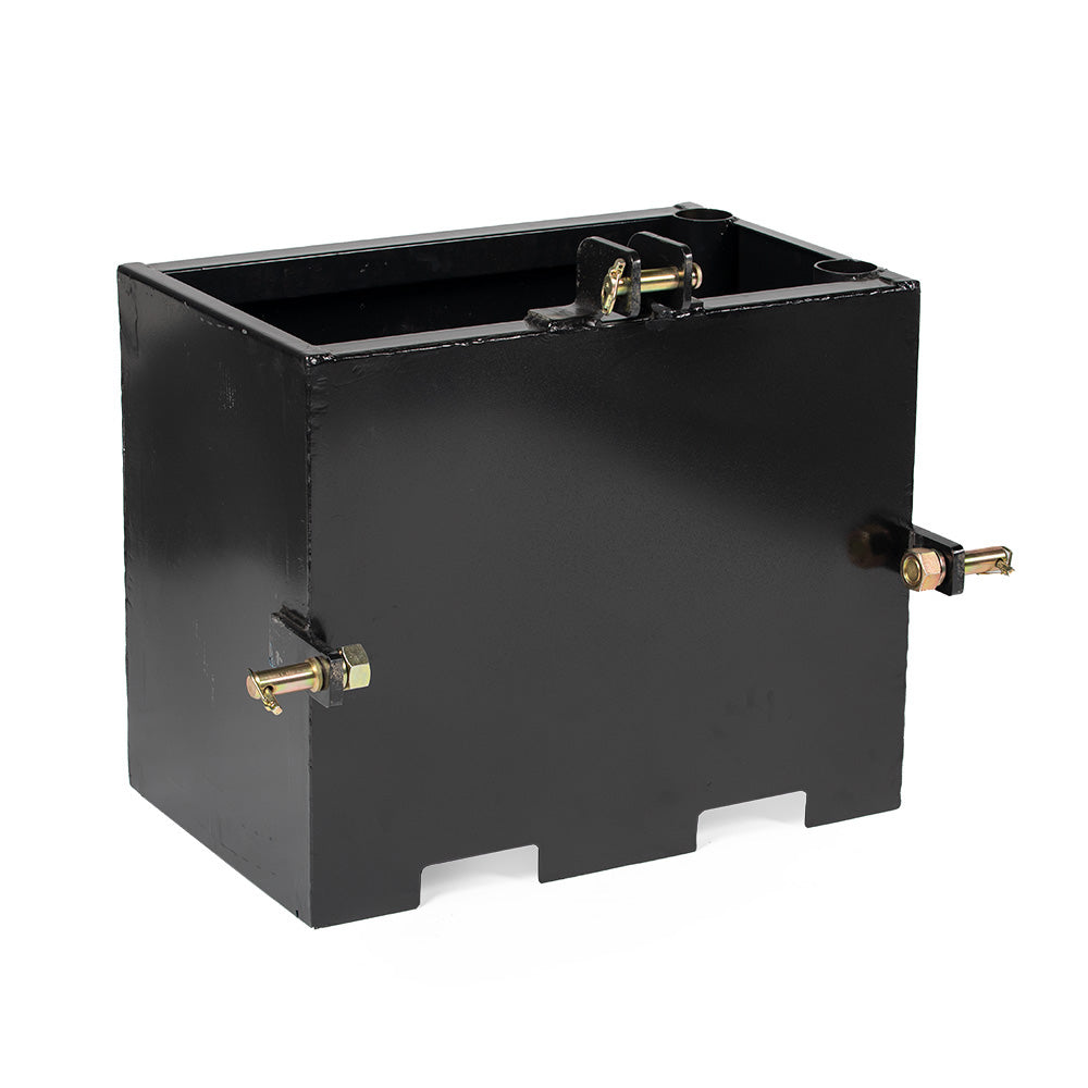 3 Point Black Ballast Box Fits Category 2 Tractors | Titan Attachments