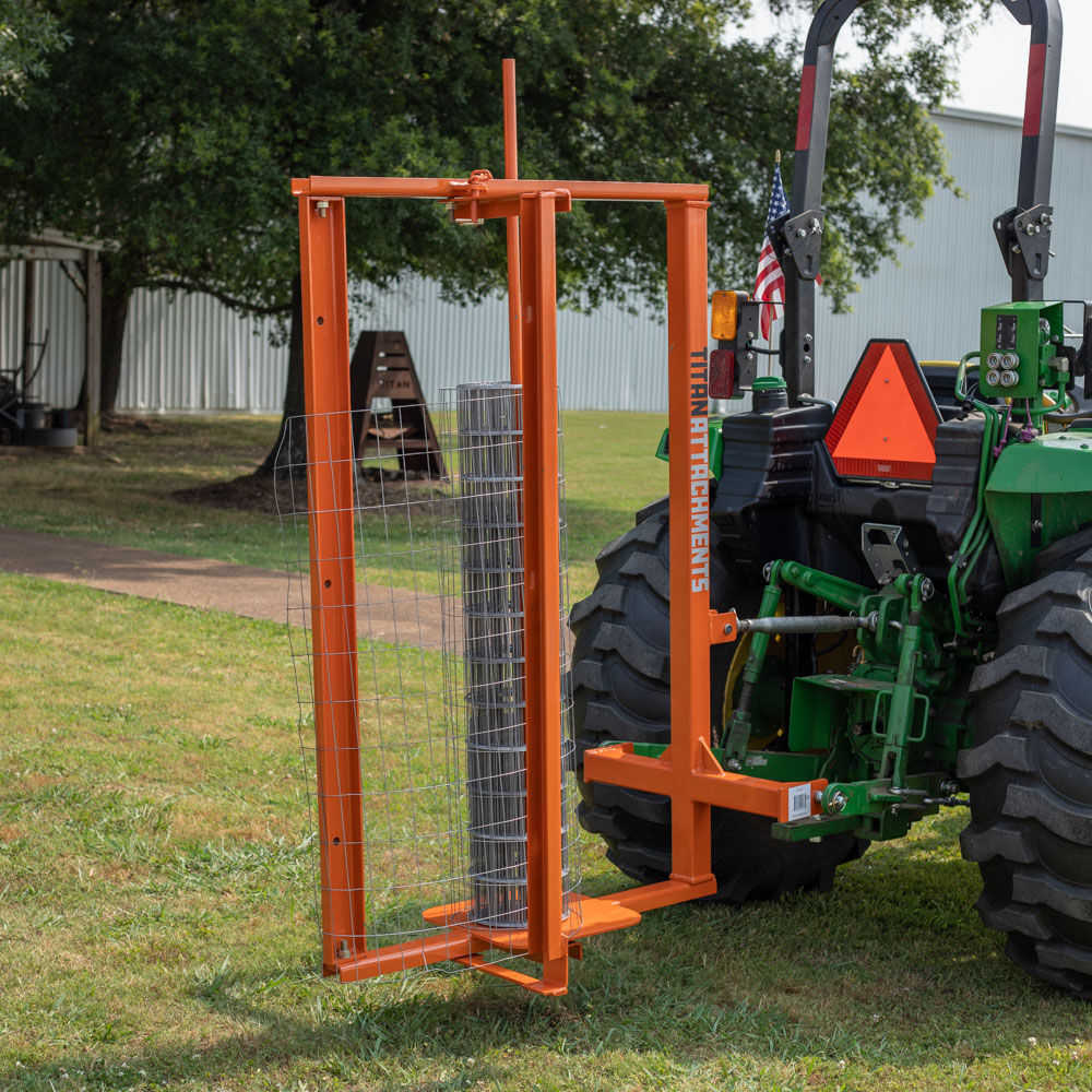 3 Point Fence Stretcher and Unroller Heavy Wire Fencing Fits Cat 1 ...