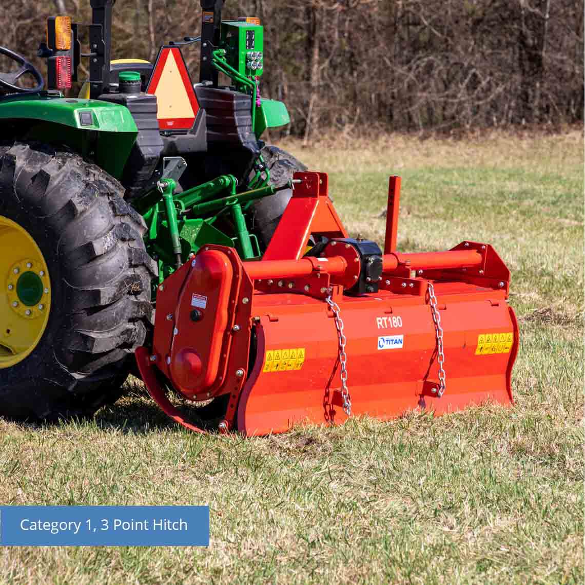 SCRATCH AND DENT - 72" Heavy Duty Rotary Tiller - FINAL SALE - view 3