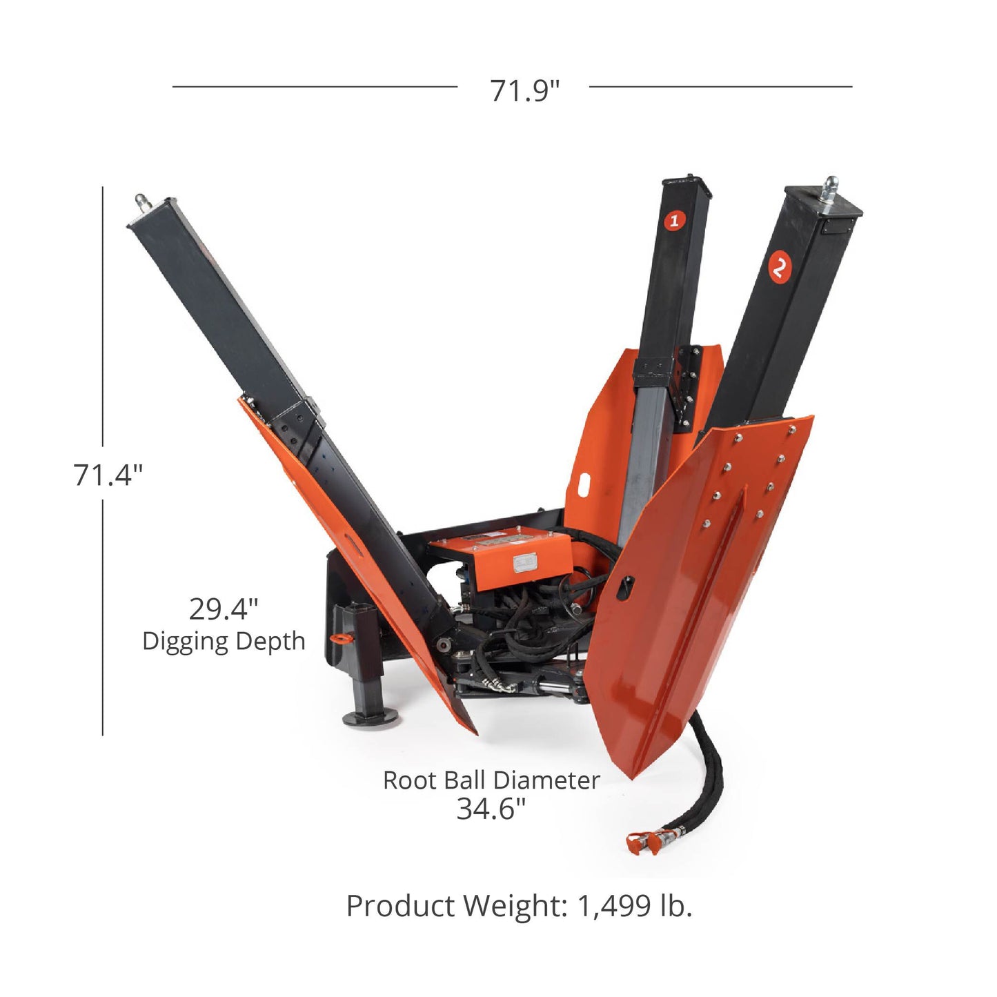 Transplanter Tree Spade - view 12