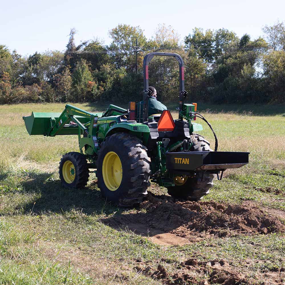 3 Point Quick Hitch Hydraulic Dump Box | 10 cu ft