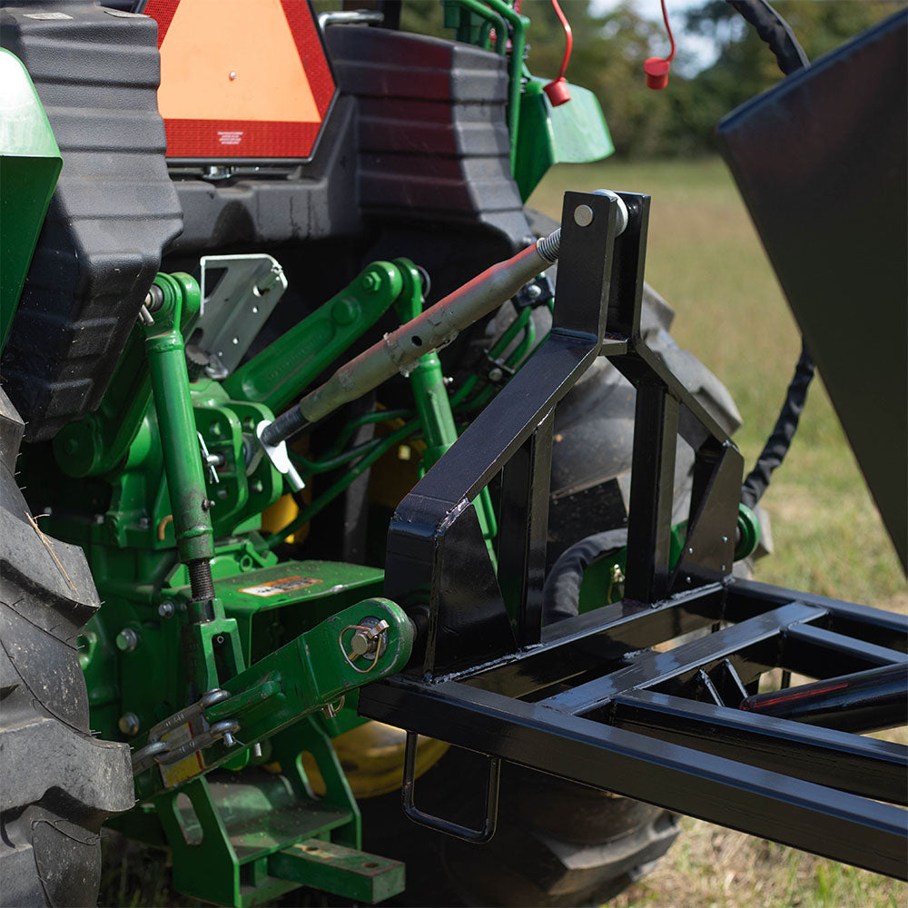 3 Point Quick Hitch Hydraulic Dump Box | 30 cu ft