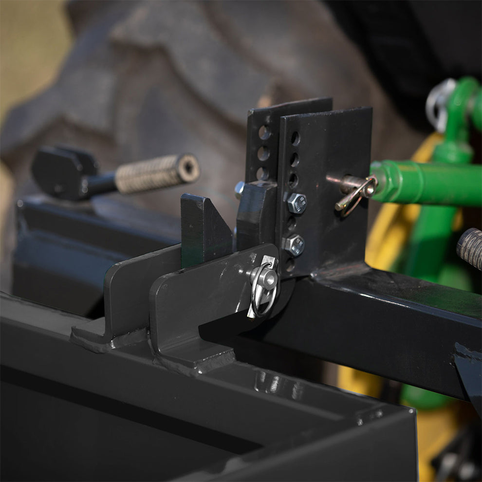 Scratch and Dent, 3 Point Black Ballast Box | Titan Attachments