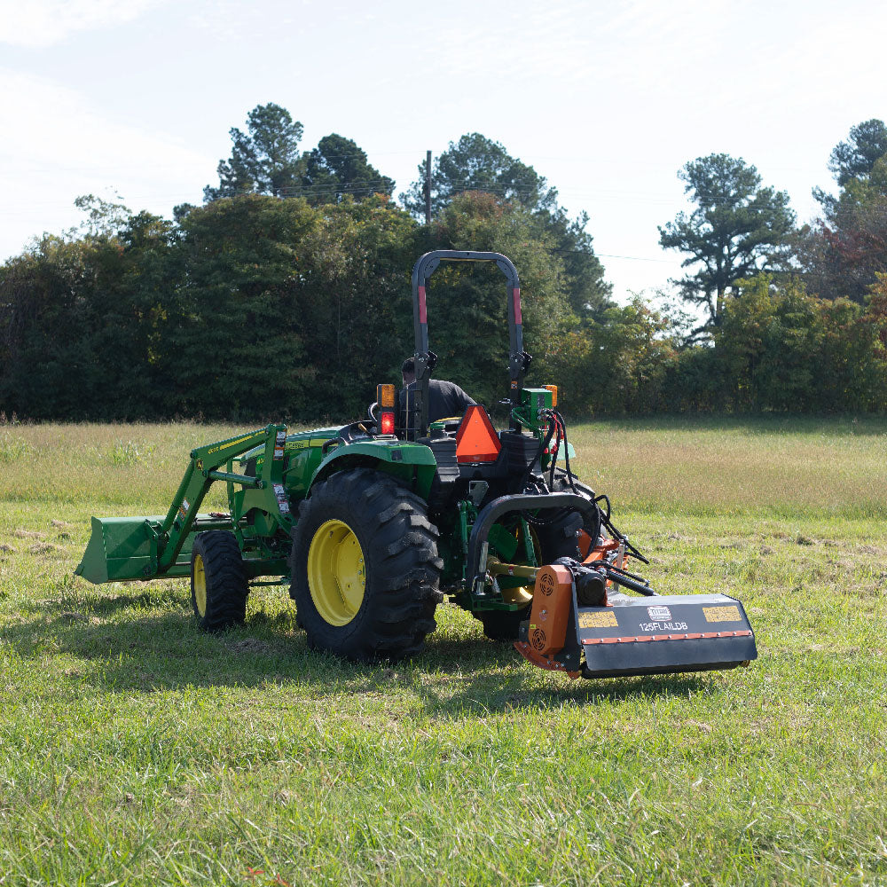 3 Point Offset Flail Ditch Bank Mower Titan Attachments