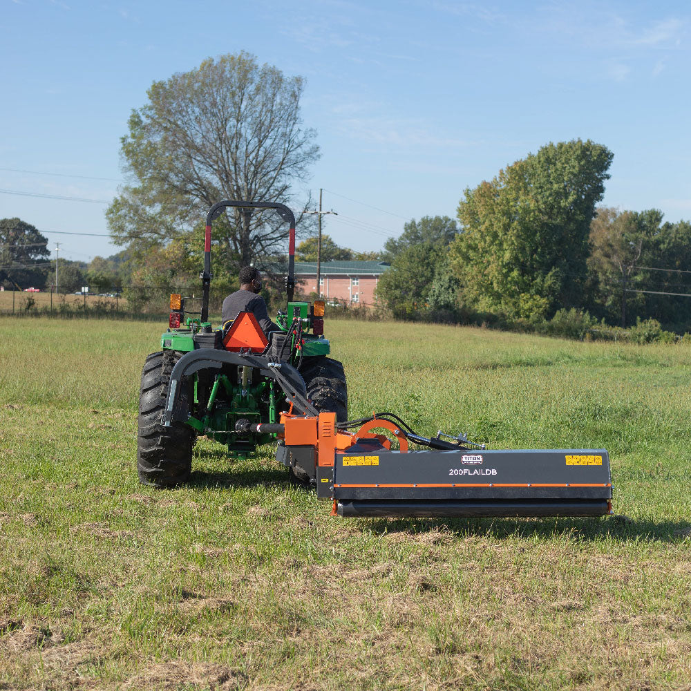 3 Point Offset Flail Ditch Bank Mower | 78" - view 2