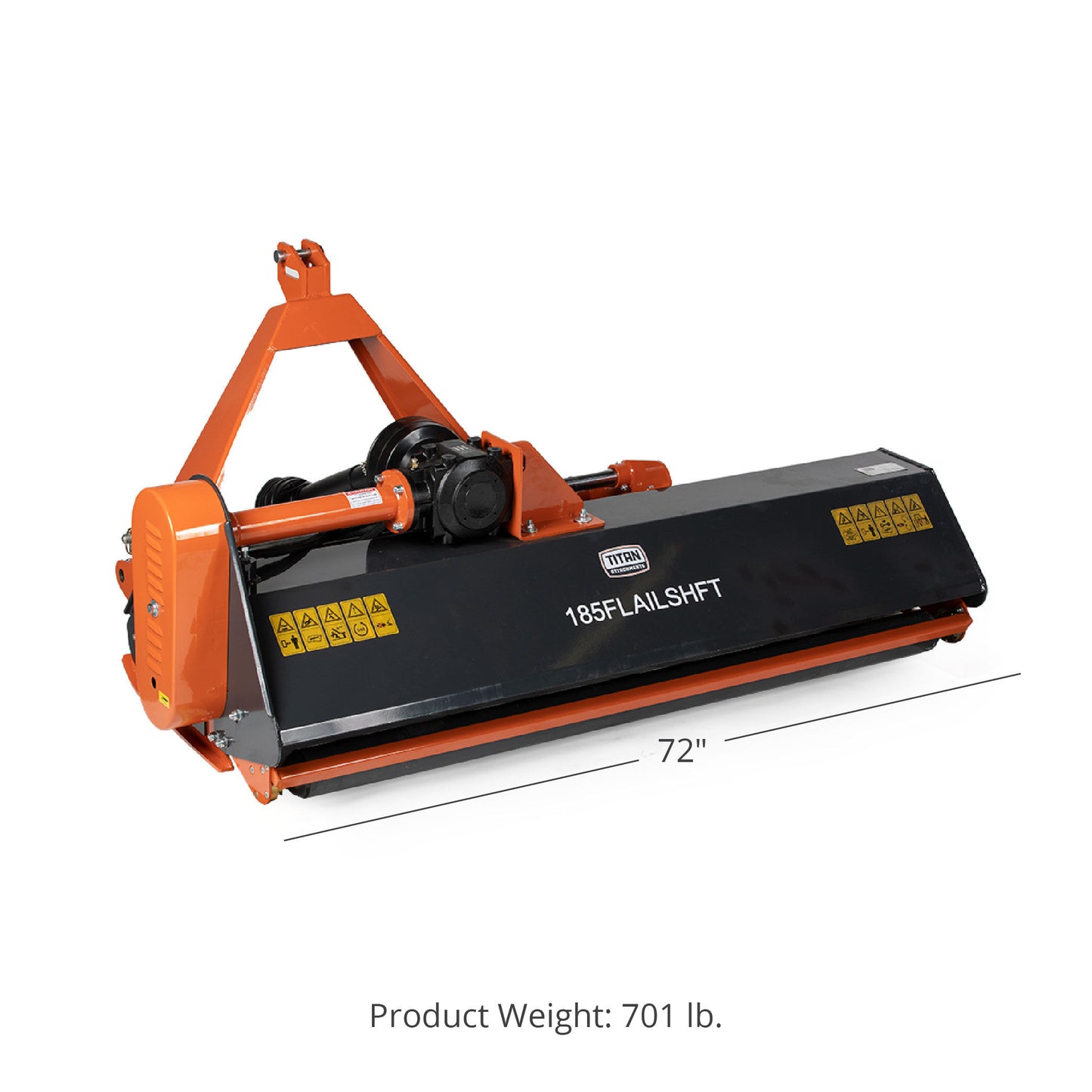 3 Point Flail Mowers with Hydraulic Side Shift - Cutting Width: 72" | 72" - view 28