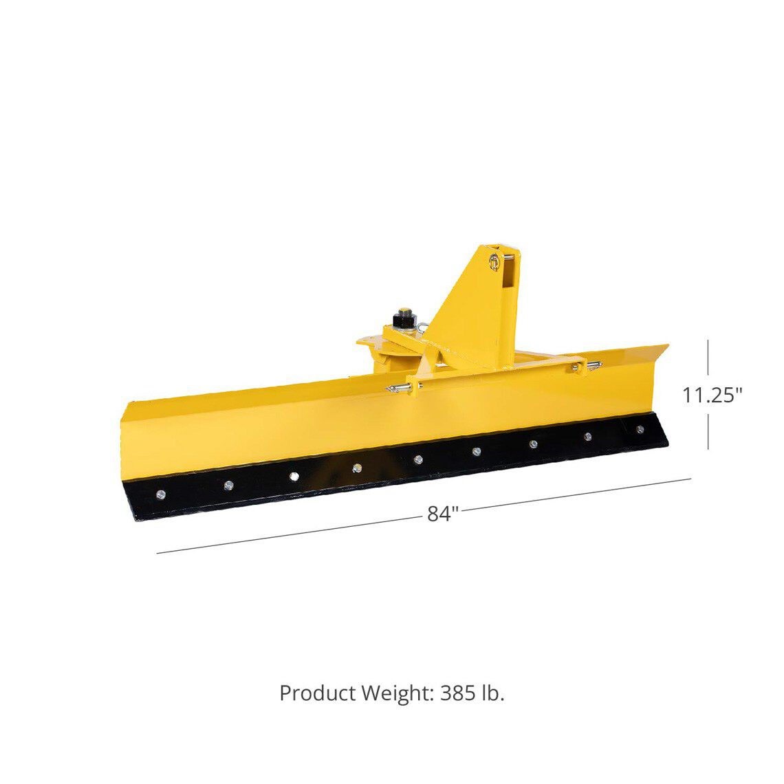 SCRATCH AND DENT - 7 FT Rear Blade For Grading And Scraping Cat 1, 3 Point - FINAL SALE