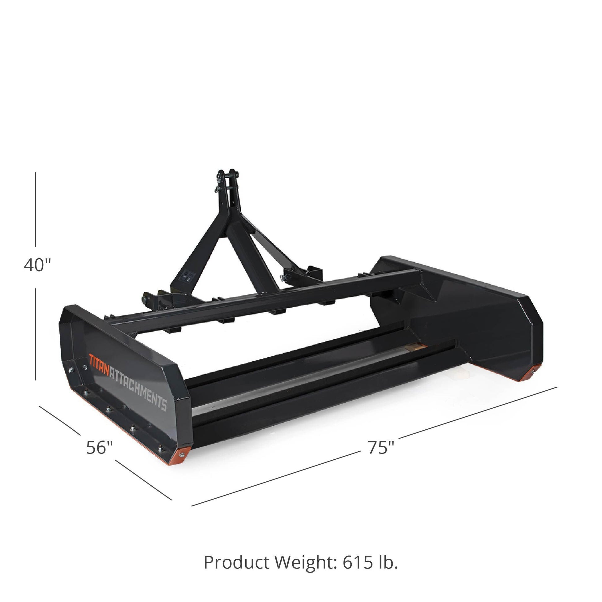 SCRATCH AND DENT - 6 FT Land Leveler and Grader - FINAL SALE