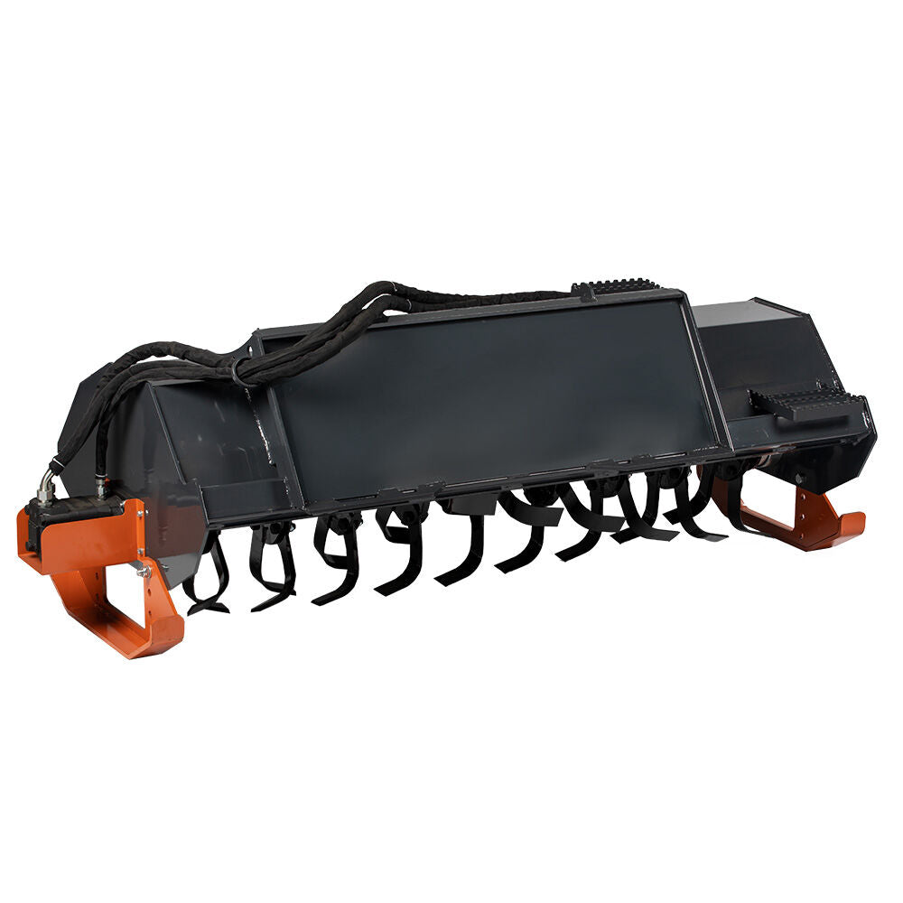 SCRATCH AND DENT - 6 FT Skid Steer Rotary Tiller - FINAL SALE