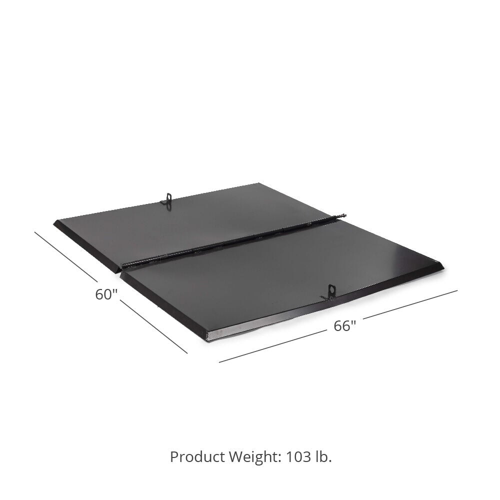 Steel Lid for 2 Cu. YD Self-Dumping Hopper - view 7