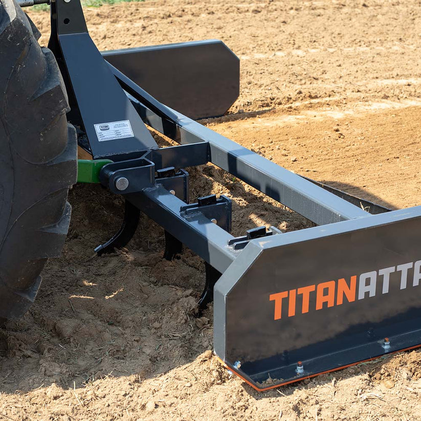 3 Point Leveler 3 Point Land Leveler and Grader - Fits Cat 1 & 2 Tractors | Titan ...