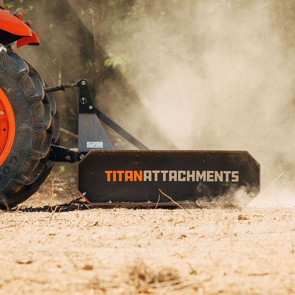 3 Point Land Leveler and Grader - Fits Cat 1 & 2 Tractors | Titan ...
