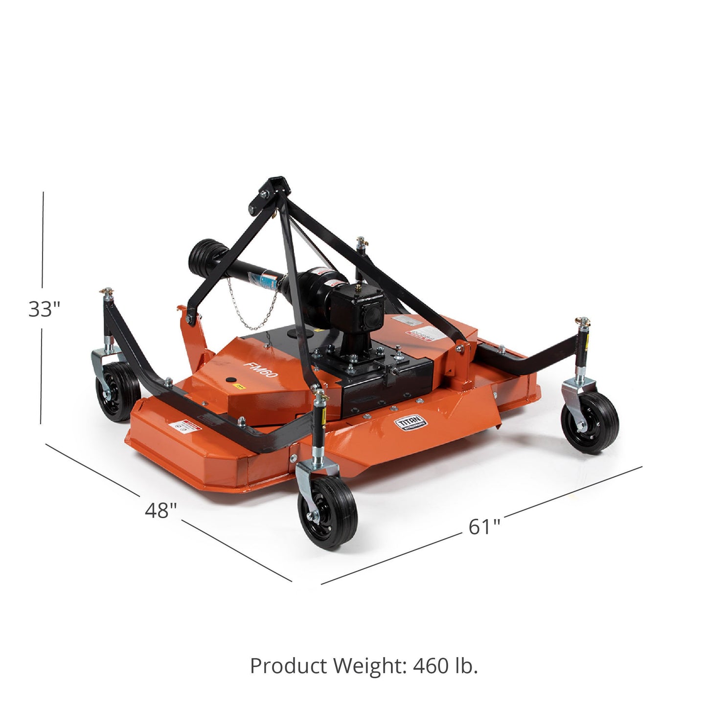 SCRATCH AND DENT - 60-in Finish Mower - FINAL SALE - view 2