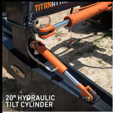 Scratch and Dent, Hydraulic Tilt Cylinder Option for 3 Point Hydraulic Rear Blade - view 3