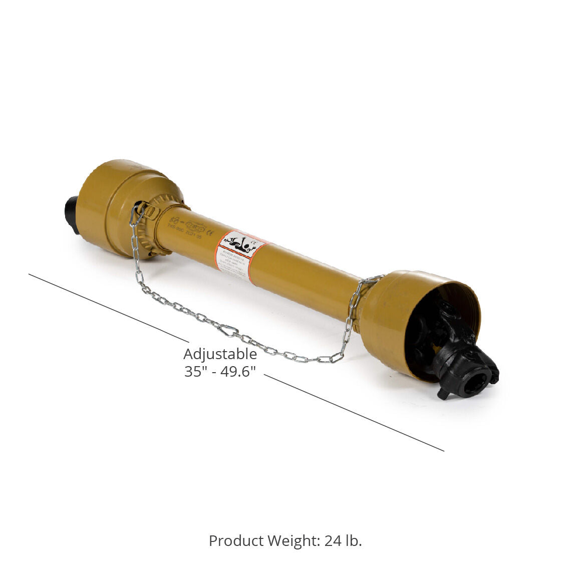 PTO Shafts with Shear Bolt | 35.5" - view 12