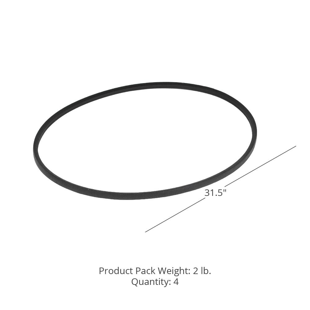 SCRATCH AND DENT - Replacement Belts for 60" Finish Mower - FINAL SALE - view 4